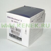 BD Microlance Игла одноразовая инъекционная стерильная 22G (0,7 x 50 мм) [100шт/уп]