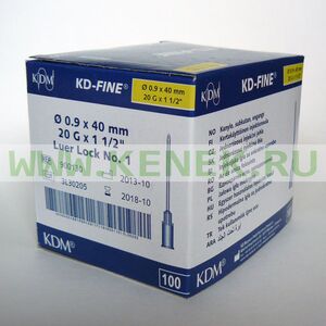 КД-Файн Игла 20G (0,9 х 40 мм)